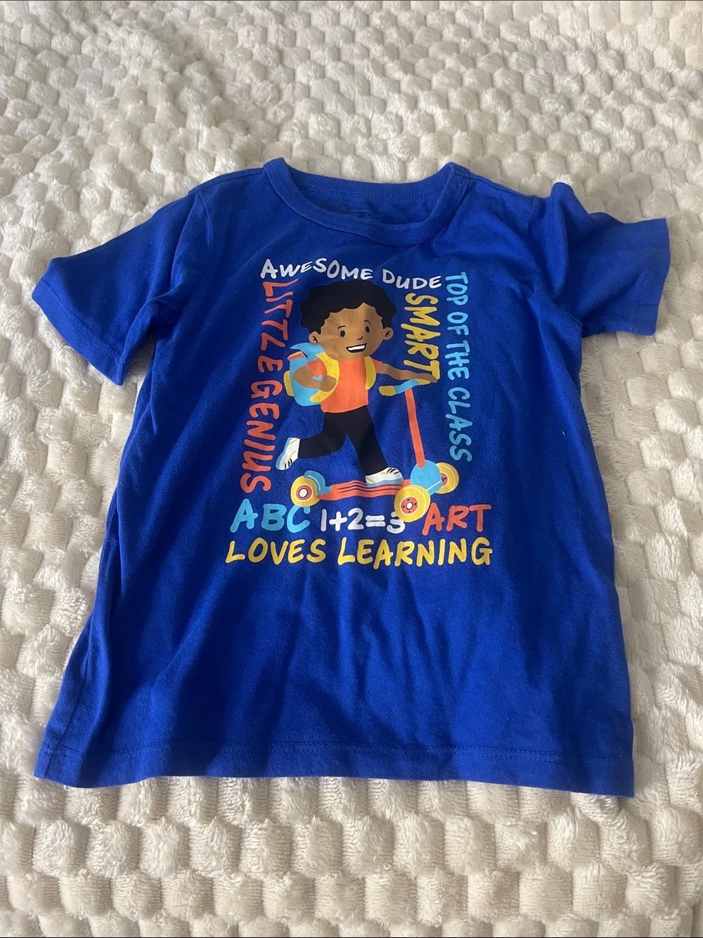 The Children's Place Royal Blue 'Loves Learning' Graphic Tee